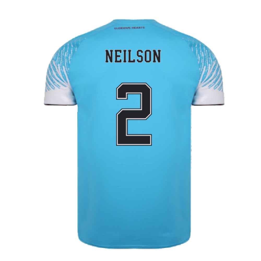 Hearts 2020-21 Away Shirt (S) (NEILSON 2) (Mint)_1