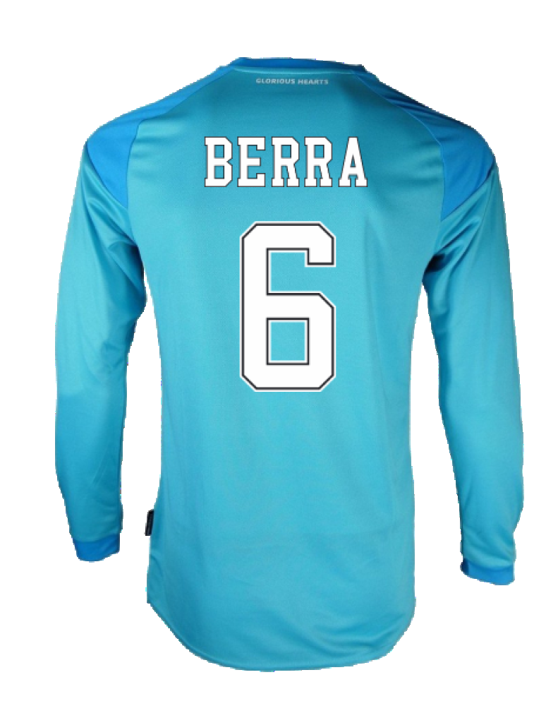 Hearts 2020-21 GK Home Long Sleeve Shirt (L) (Berra 6) (Excellent)_1