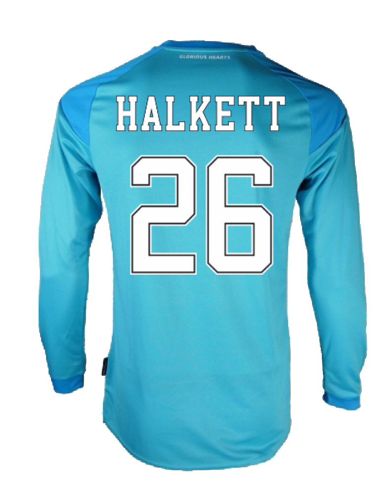 Hearts 2020-21 GK Home Long Sleeve Shirt (L) (Halkett 26) (Excellent)_1