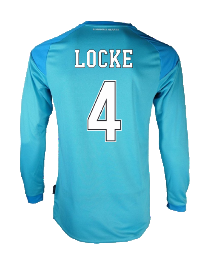 Hearts 2020-21 GK Home Long Sleeve Shirt (L) (LOCKE 4) (Excellent)_1