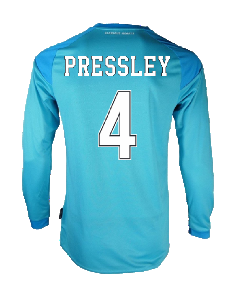 Hearts 2020-21 GK Home Long Sleeve Shirt (L) (PRESSLEY 4) (Excellent)_1