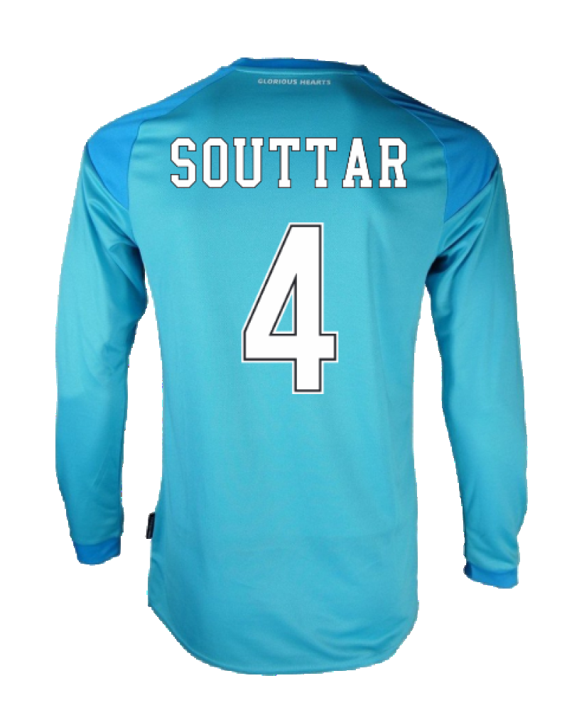 Hearts 2020-21 GK Home Long Sleeve Shirt (L) (Souttar 4) (Excellent)_1