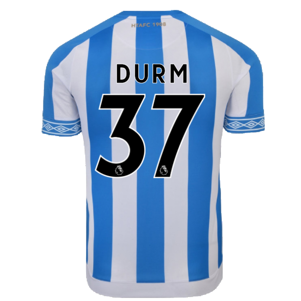 Huddersfield 2018-19 Home Shirt ((Excellent) M) (Durm 37)_2