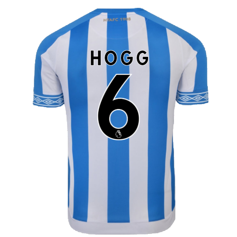 Huddersfield 2018-19 Home Shirt ((Excellent) M) (Hogg 6)_2