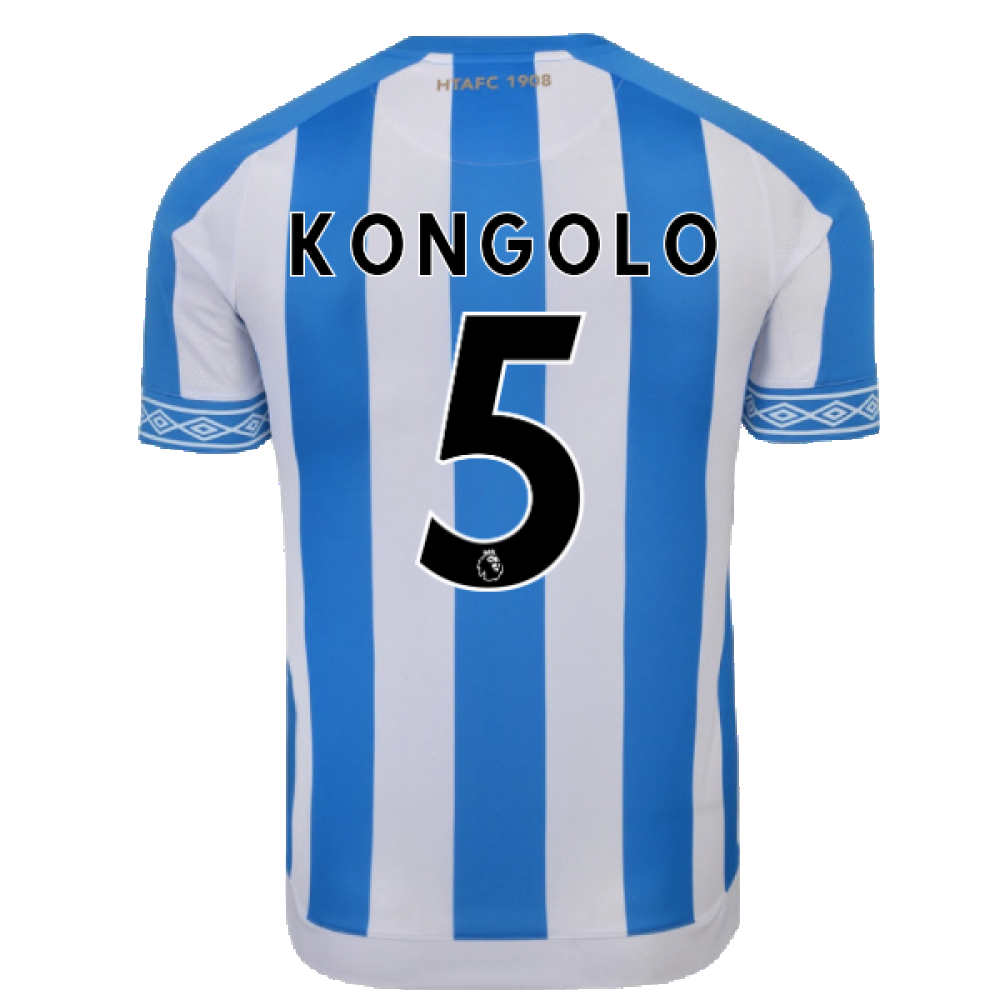 Huddersfield 2018-19 Home Shirt ((Excellent) M) (Kongolo 5)_2
