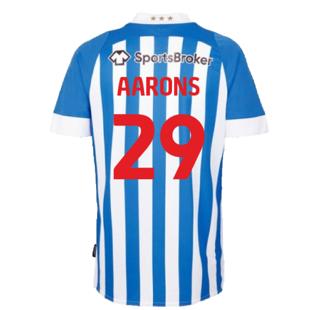 Huddersfield 2022-23 Home Shirt (XL) (AARONS 29) (Mint)_1