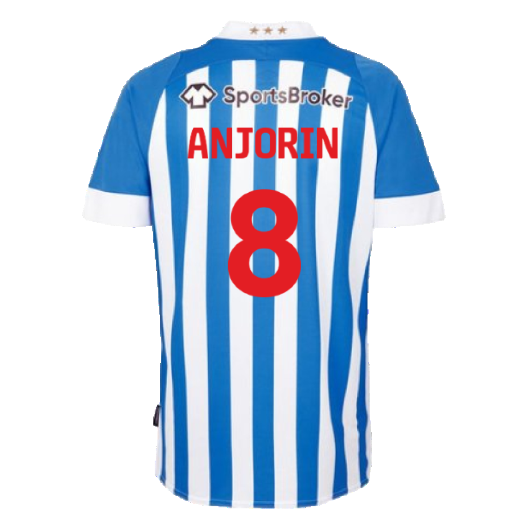 Huddersfield 2022-23 Home Shirt (XL) (ANJORIN 8) (Mint)_1