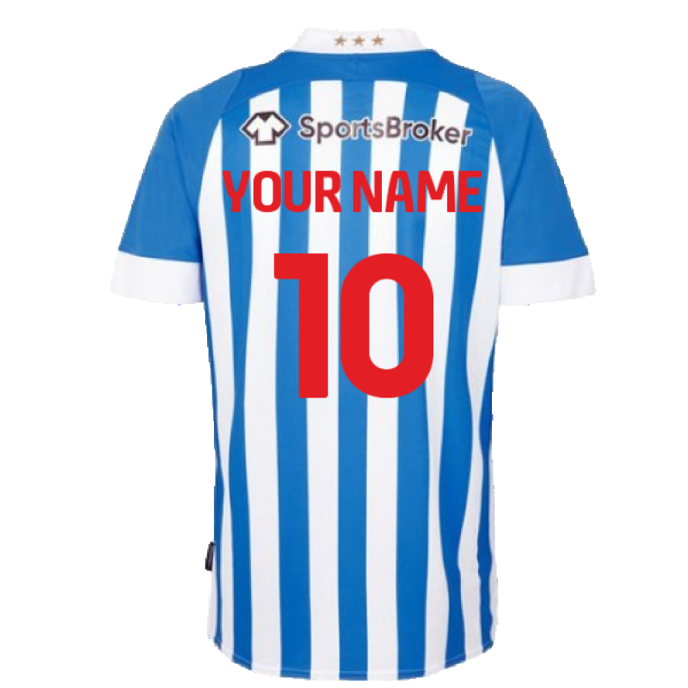 Huddersfield 2022-23 Home Shirt (L) (Your Name 10) (Excellent)_1