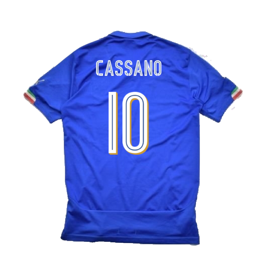 Italy 2014-16 Home (L) (CASSANO 10) (Very Good)_1