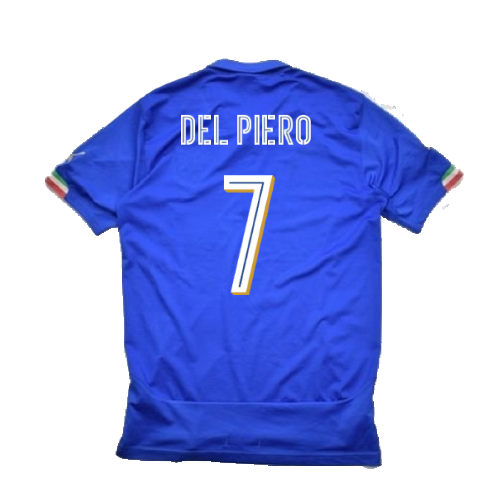 Italy 2014-16 Home (L) (DEL PIERO 7) (Very Good)_1