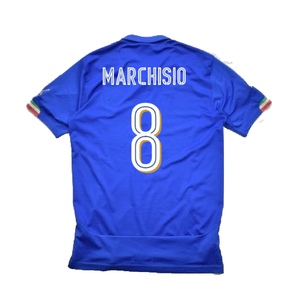 Italy 2014-16 Home (L) (MARCHISIO 8) (Very Good)_1