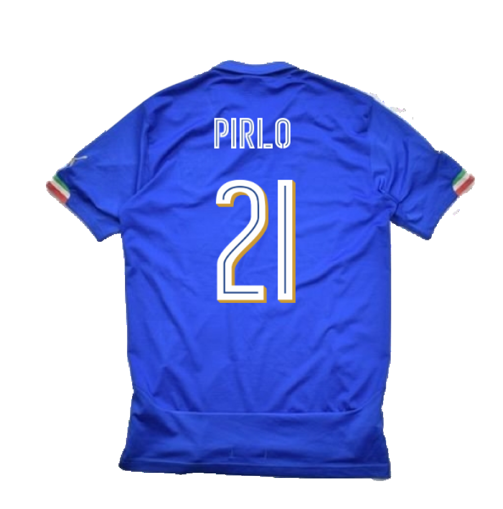 Italy 2014-16 Home (L) (PIRLO 21) (Very Good)_1