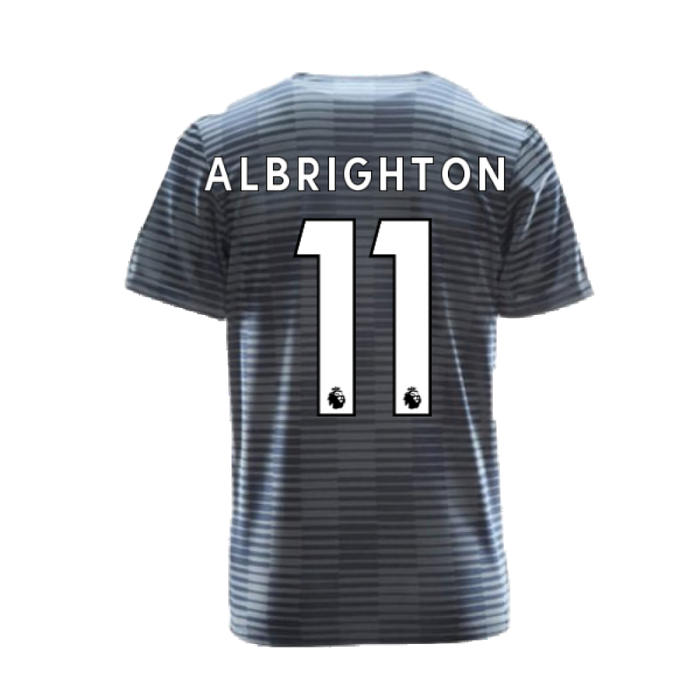 Leicester City 2018-19 Away Shirt ((Excellent) L) (Albrighton 11)
