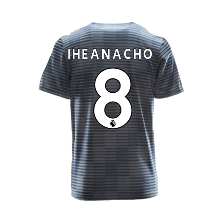 Leicester City 2018-19 Away Shirt ((Excellent) L) (Iheanacho 8)