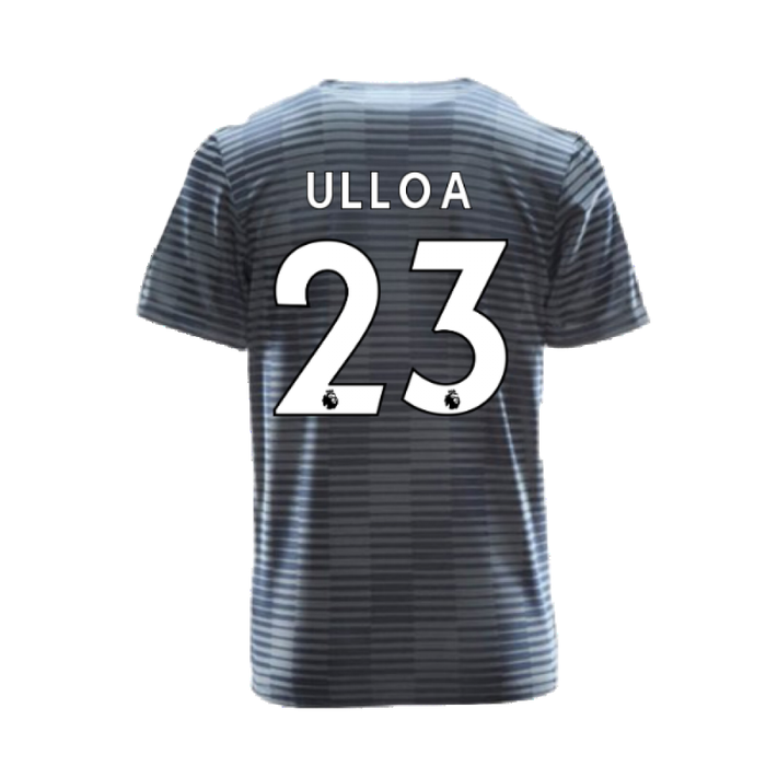 Leicester City 2018-19 Away Shirt ((Excellent) L) (Ulloa 23)
