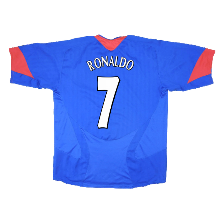 Manchester United 2005-06 Away Shirt ((Good) XL) (RONALDO 7)_2