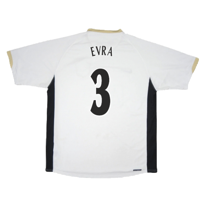 Manchester United 2006-07 Away Shirt ((Very Good) XL) (Evra 3)