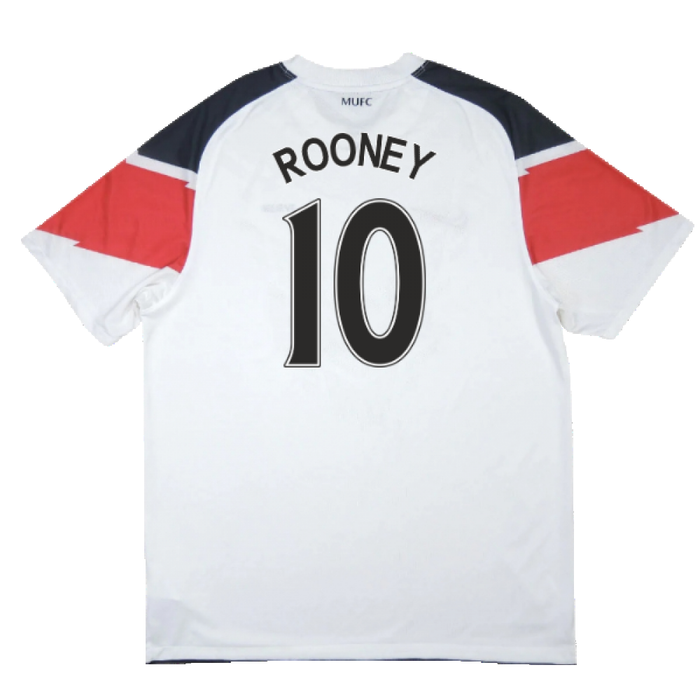 Manchester United 2010-11 Away Shirt ((Excellent) S) (Rooney 10)