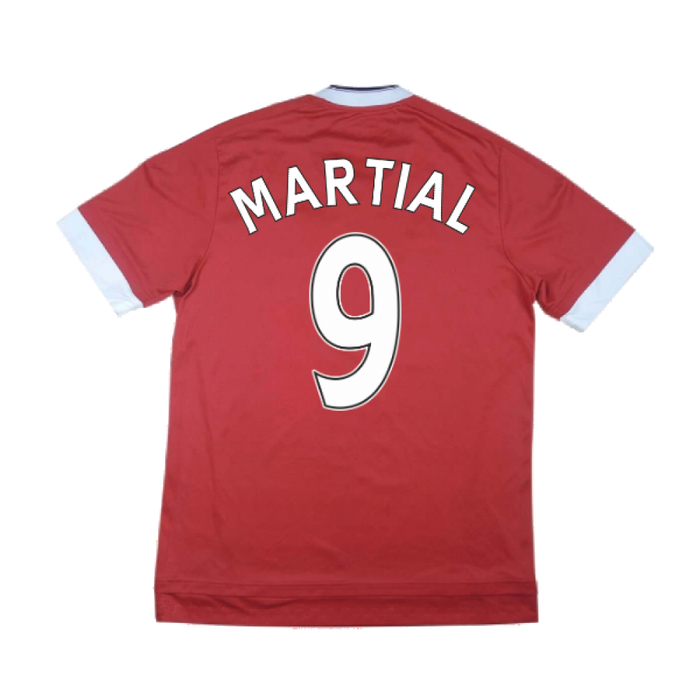 Manchester United 2015-16 Home Shirt ((Good) XS) (Martial 9)