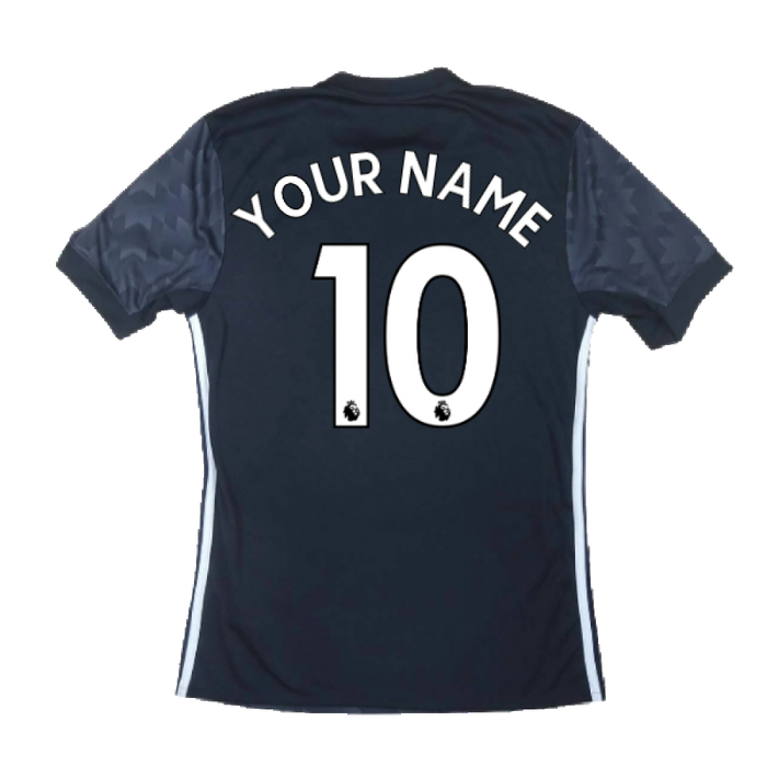 Manchester United 2017-18 Away Shirt ((Very Good) L) (Your Name)