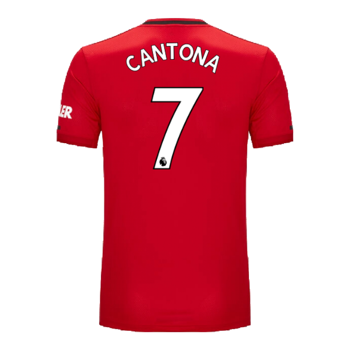 Manchester United 2019-20 Home Shirt ((Very Good) XS) (CANTONA 7)