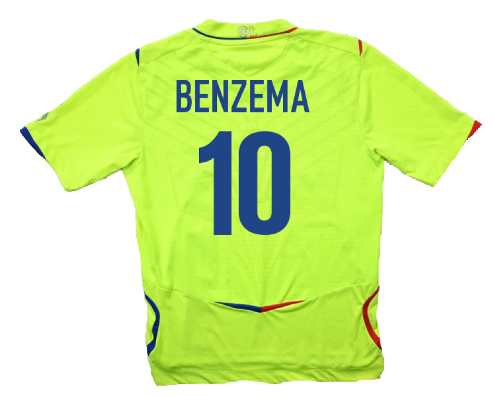 Olympique Lyon 2008-09 Third Shirt (S) (Benzema 10) (Fair)_1
