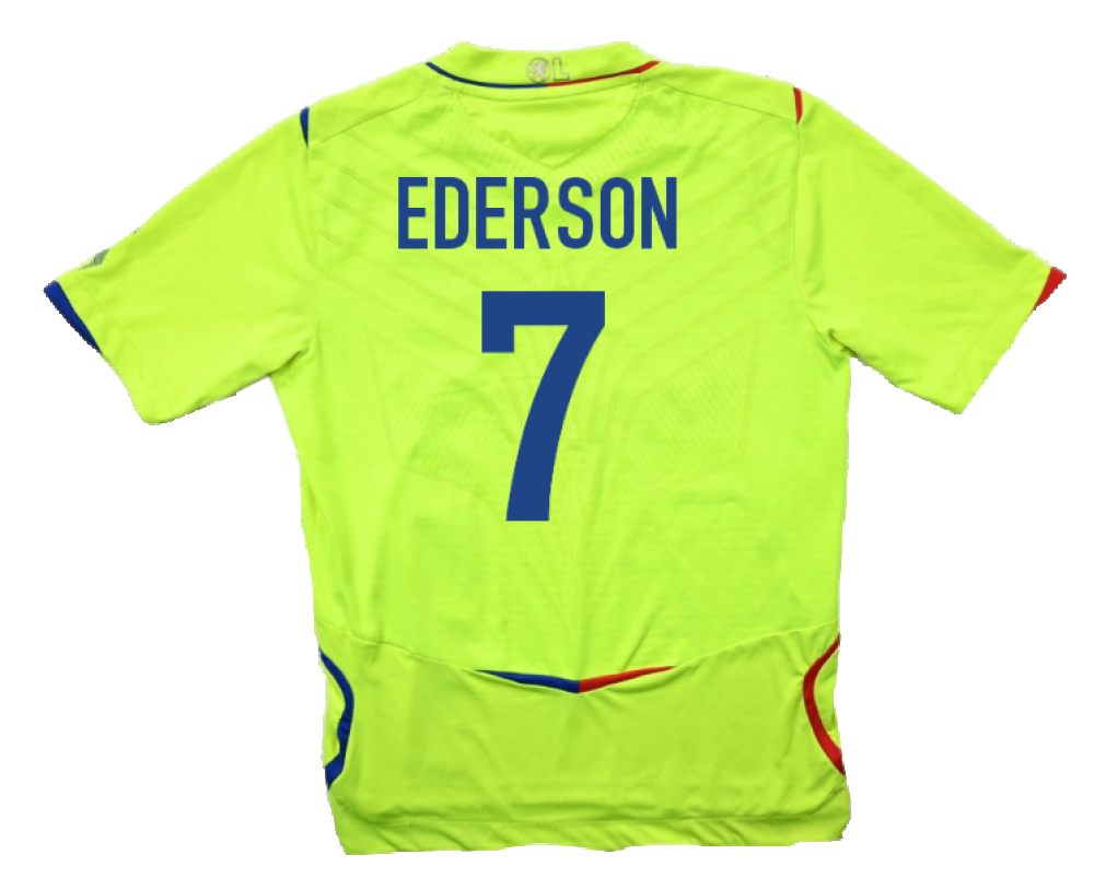 Olympique Lyon 2008-09 Third Shirt (S) (Ederson 7) (Fair)_1