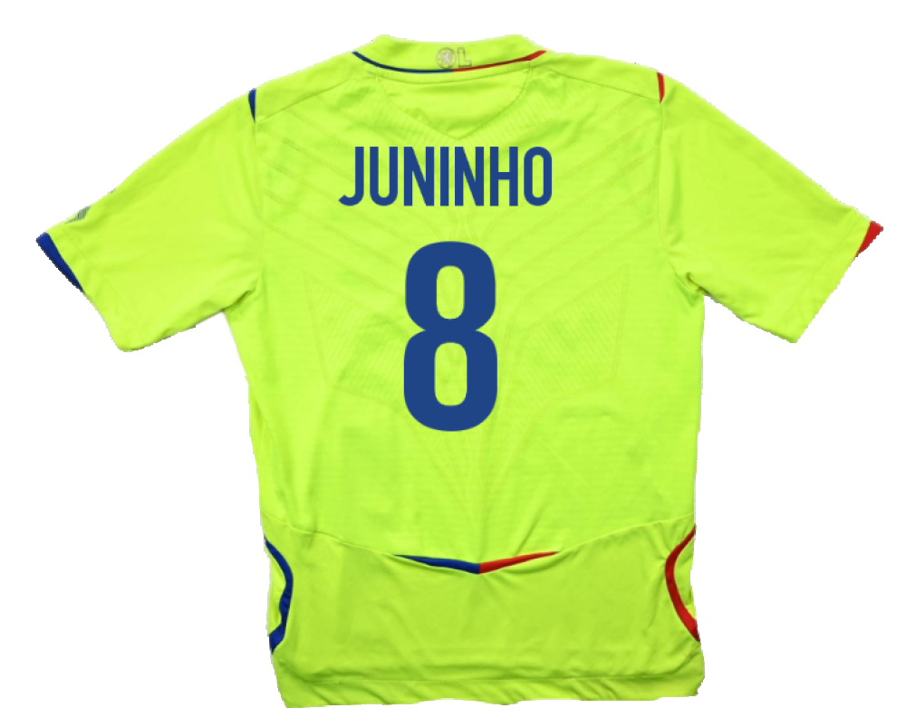 Olympique Lyon 2008-09 Third Shirt (S) (Juninho 8) (Fair)_1