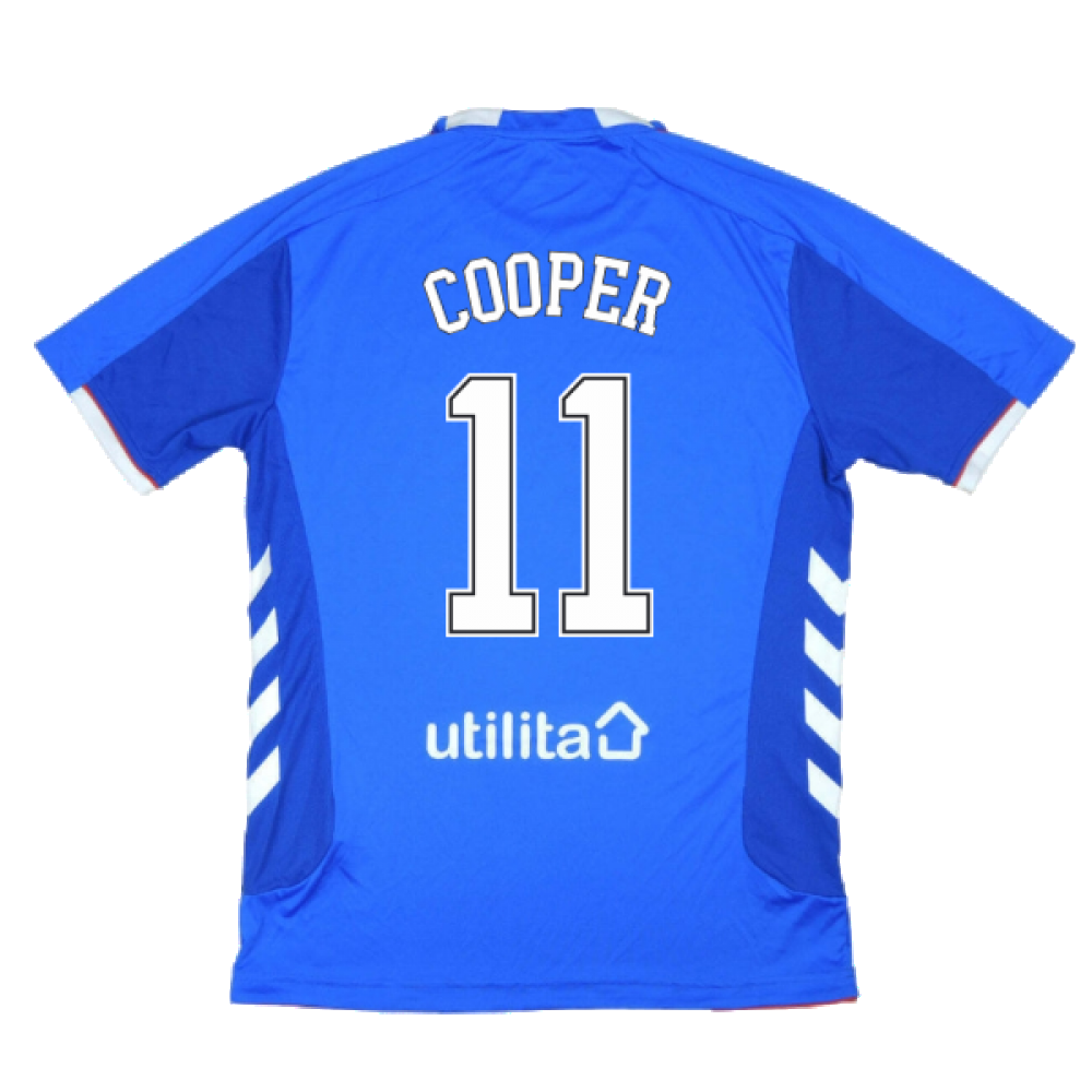 Rangers 2018-19 Home Shirt ((Excellent) L) (COOPER 11)_0