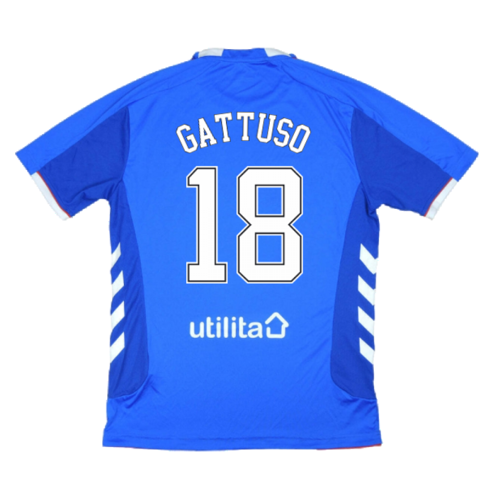 Rangers 2018-19 Home Shirt ((Excellent) L) (GATTUSO 18)_0