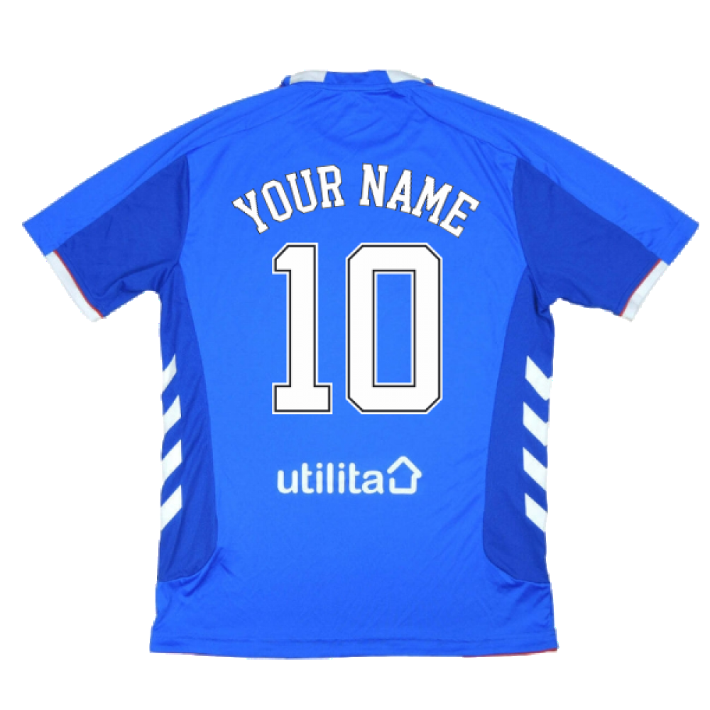 Rangers 2018-19 Home Shirt ((Excellent) L) (Your Name)_0