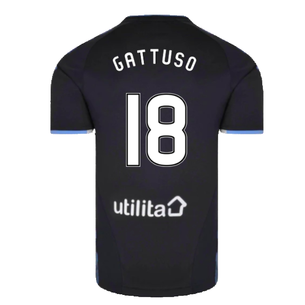 Rangers 2019-20 Away Shirt (Sponsorless) (2XLB) (GATTUSO 18) (BNWT)_1