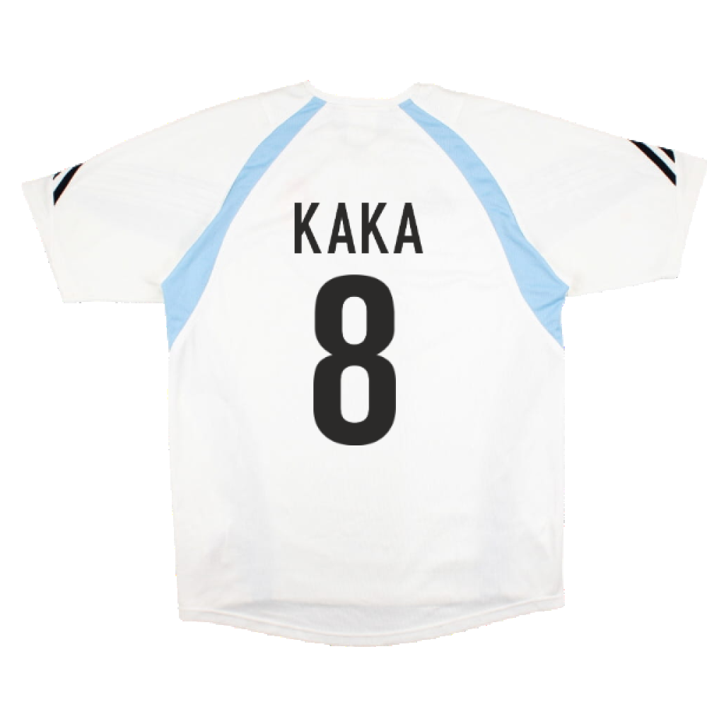 Real Madrid 2003-04 Adidas Training Shirt (L) (KAKA 8) (Excellent)_1