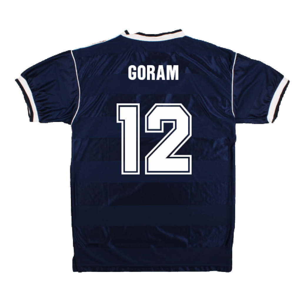 Scotland 1986-88 Score Draw Retro Home Shirt (M) (Goram 12) (Excellent)_1