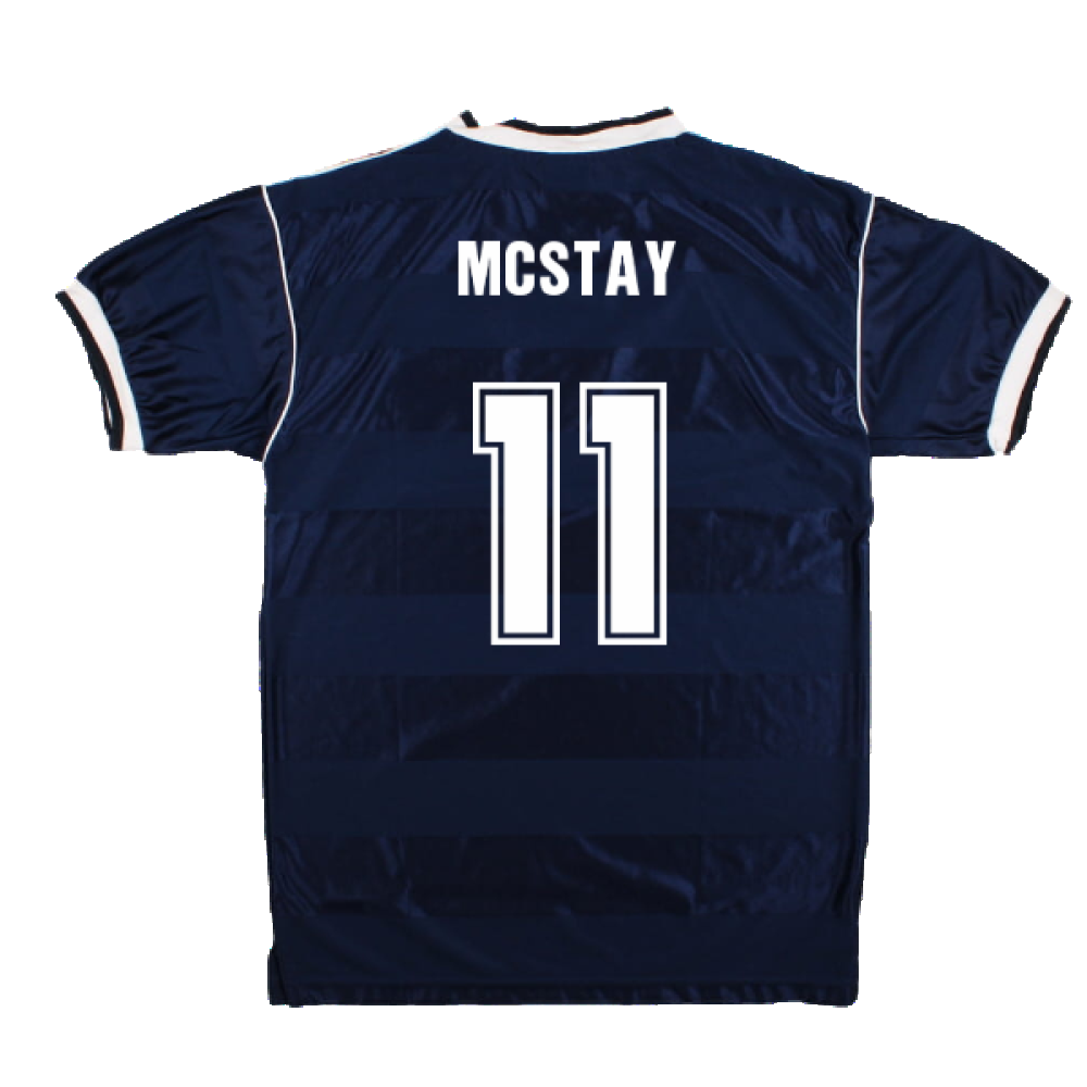 Scotland 1986-88 Score Draw Retro Home Shirt (M) (McStay 11) (Excellent)_1
