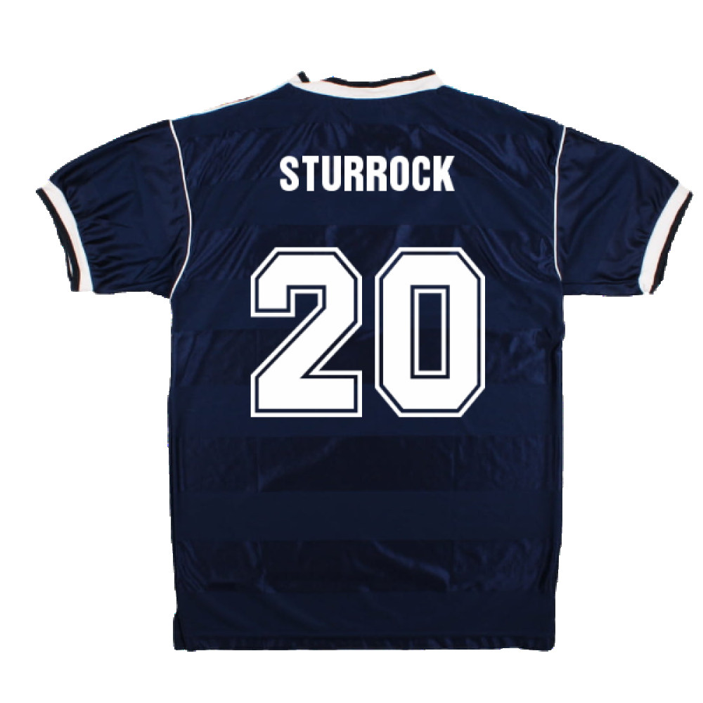 Scotland 1986-88 Score Draw Retro Home Shirt (M) (Sturrock 20) (Excellent)_1
