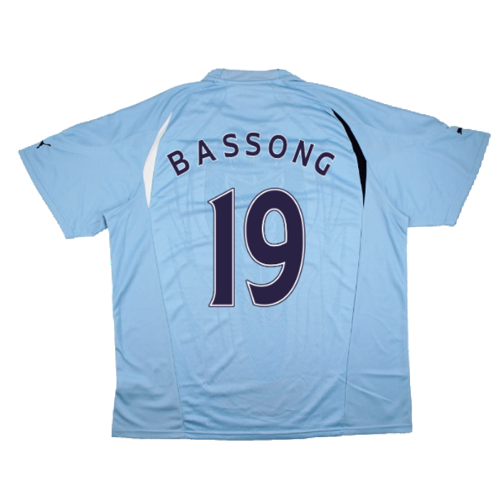 Tottenham Hotspur 2010-11 Away Shirt (Sponsorless) (2xL) (Bassong 19) (Excellent)_1