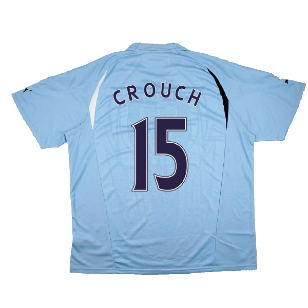 Tottenham Hotspur 2010-11 Away Shirt (Sponsorless) (2xL) (Crouch 15) (Excellent)_1