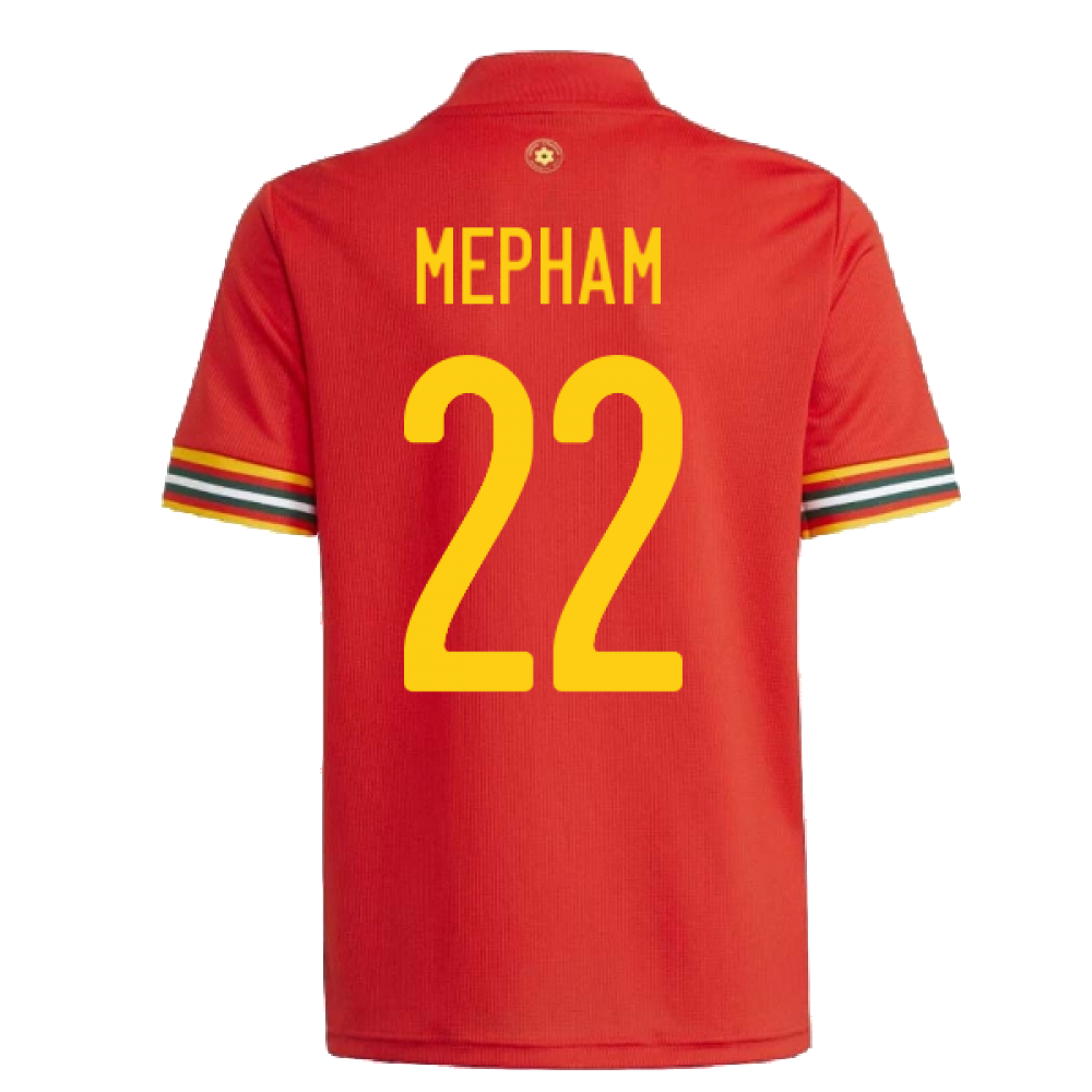 Wales 2020-21 Home Shirt ((Very Good) 3XL) (MEPHAM 22)_2