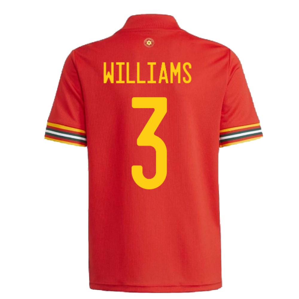 Wales 2020-21 Home Shirt ((Very Good) 3XL) (WILLIAMS 3)_2