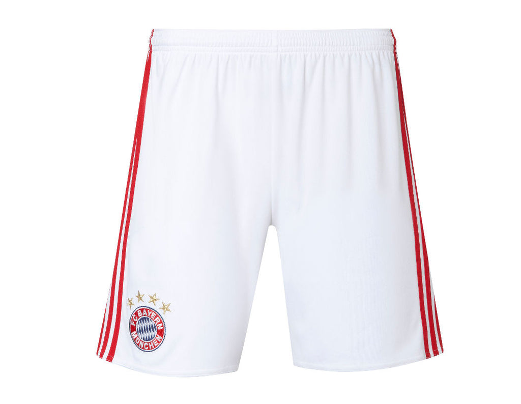 2016-2017 Bayern Munich Adidas Home Shorts (White) - Kids_0