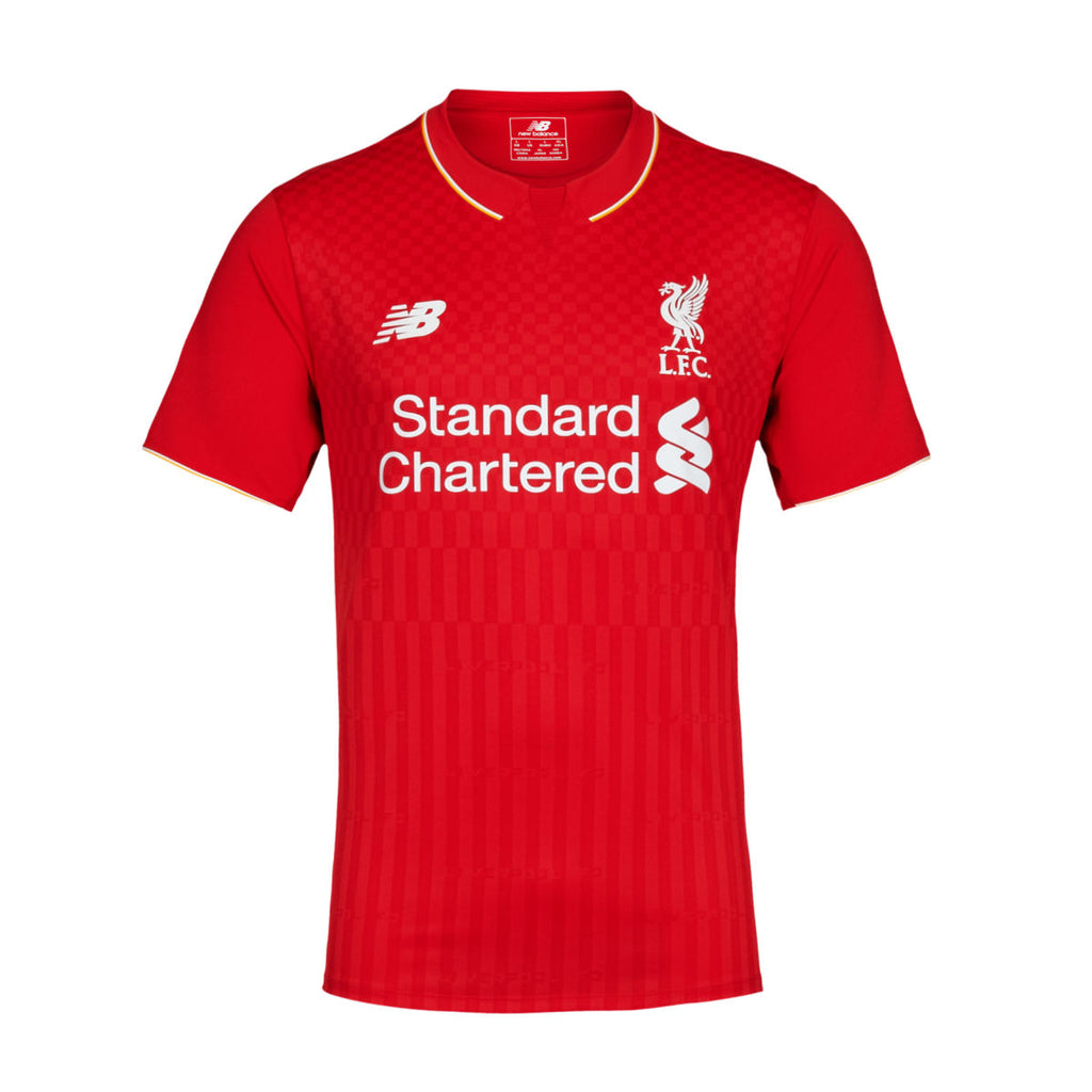 2015-2016 Liverpool Home Football Shirt ((Excellent) L) (Your Name)_3