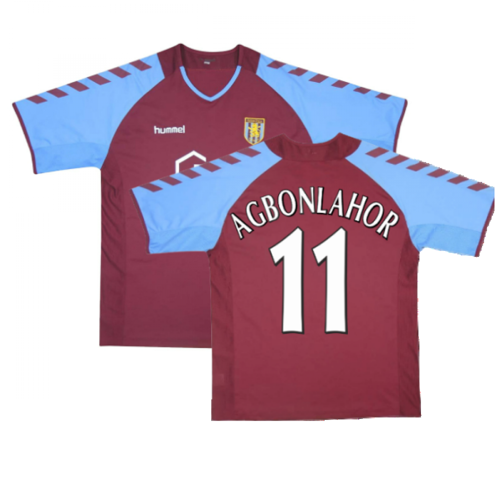2004-2005 Aston Villa Home Shirt ((Mint) XL) (Agbonlahor 11)_0