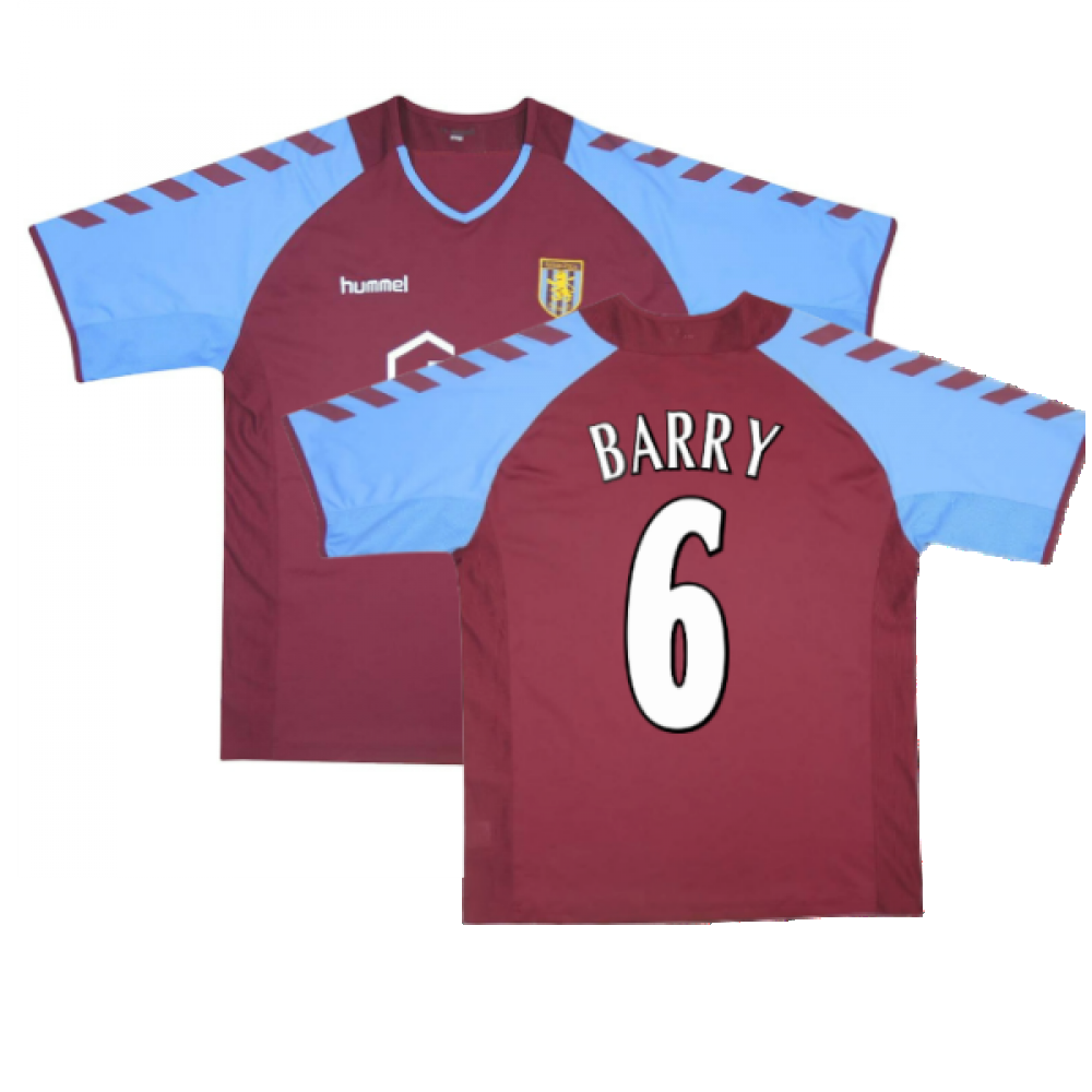 2004-2005 Aston Villa Home Shirt ((Mint) XL) (Barry 6)_0