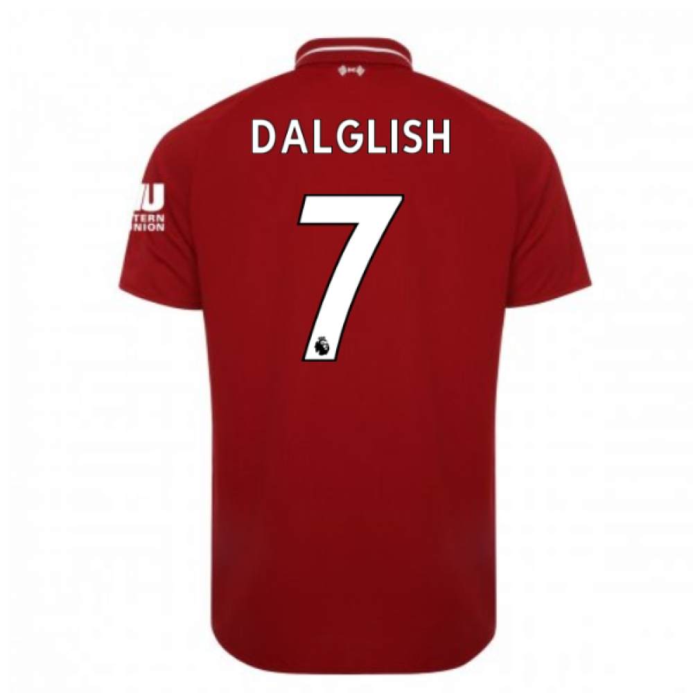 2018-2019 Liverpool Home Football Shirt (Dalglish 7)_0