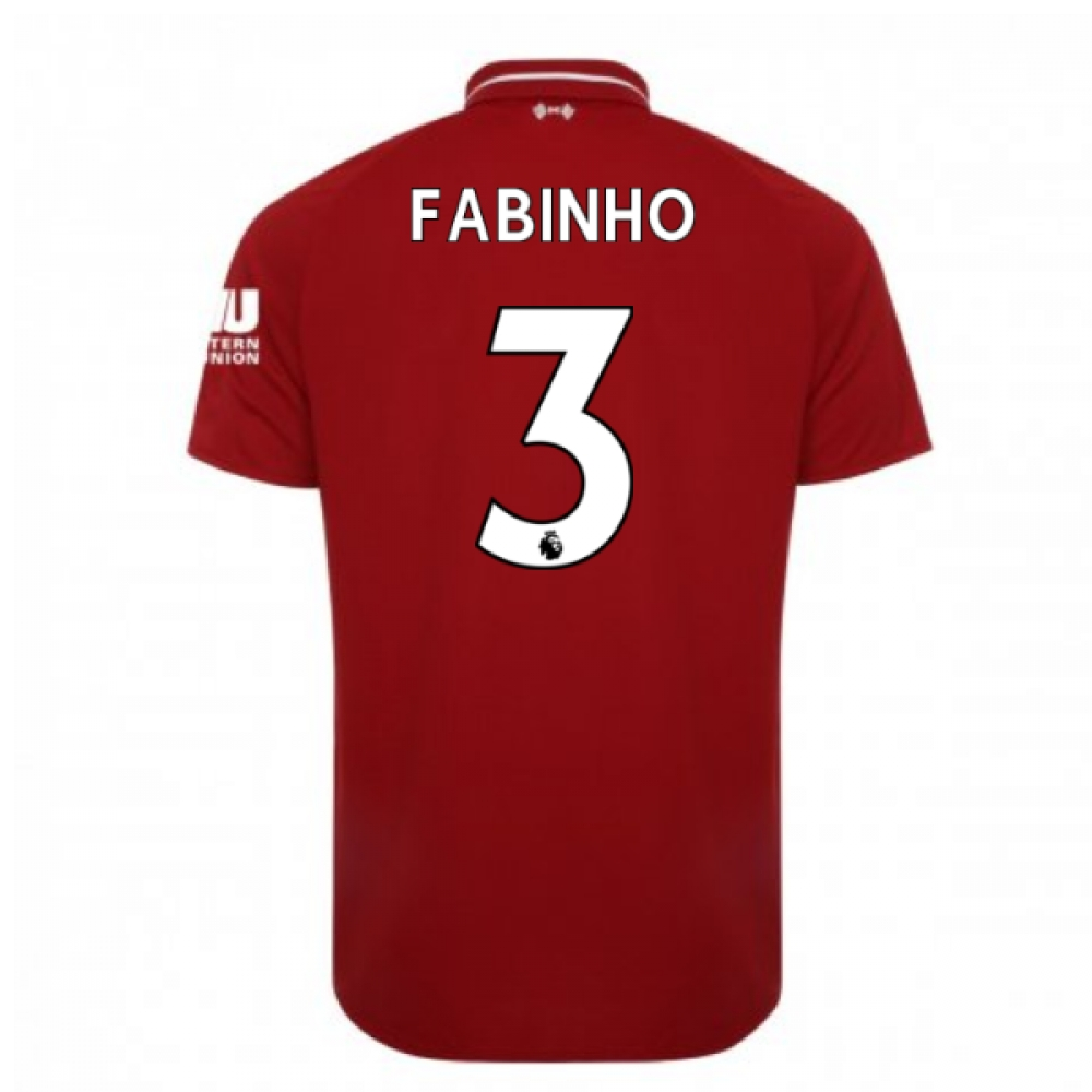 2018-2019 Liverpool Home Football Shirt (Fabinho 3)_0