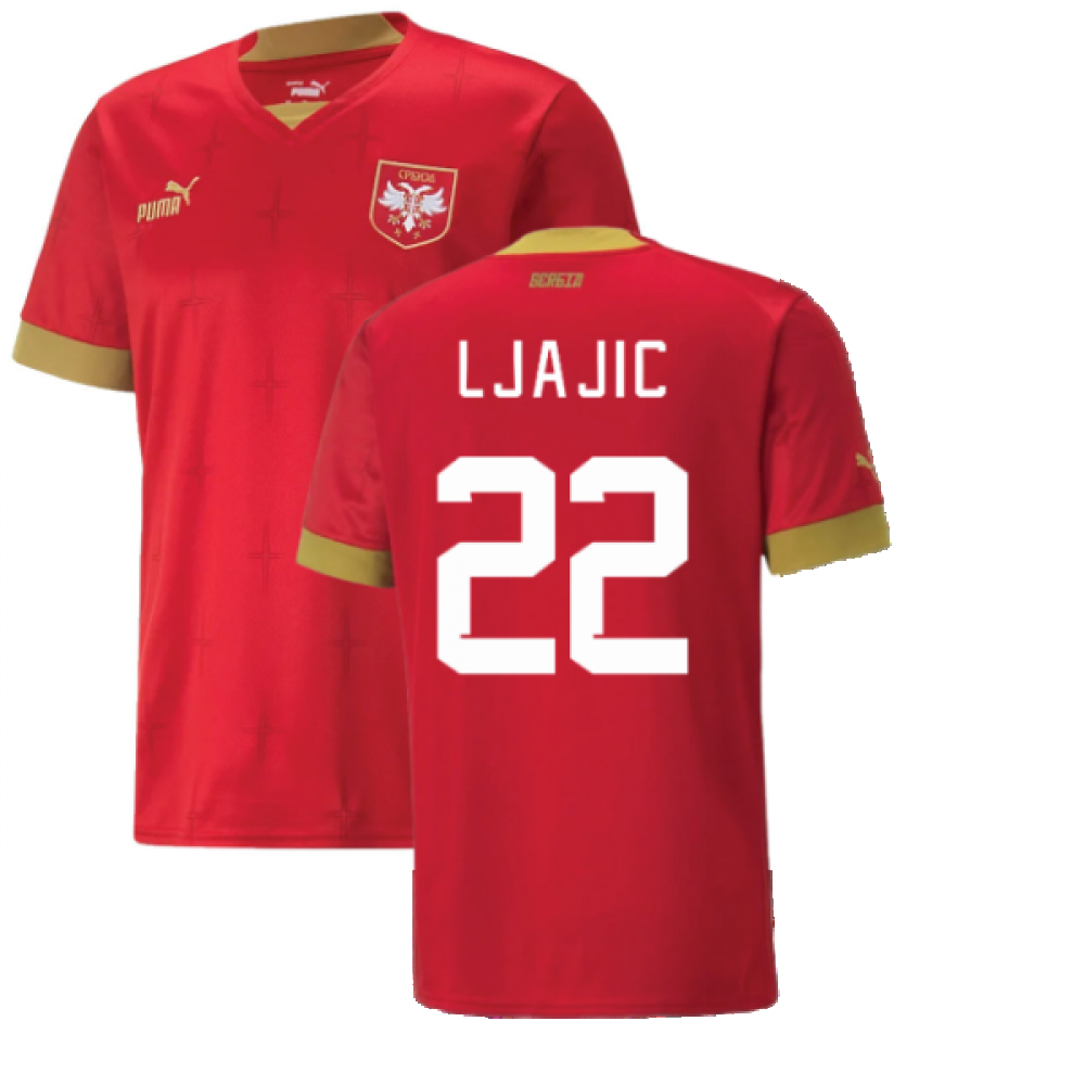 2022-2023 Serbia Home Shirt (LJAJIC 22)_0