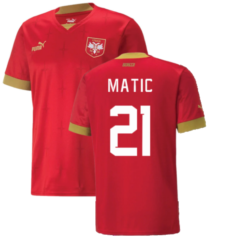 2022-2023 Serbia Home Shirt (MATIC 21)_0