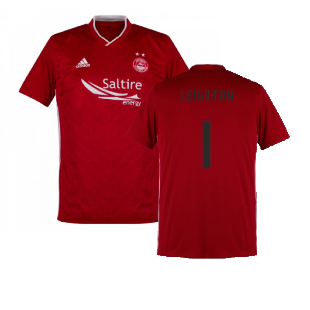 Aberdeen 2019-20 Home Shirt ((Mint) XL) (Leighton 1)