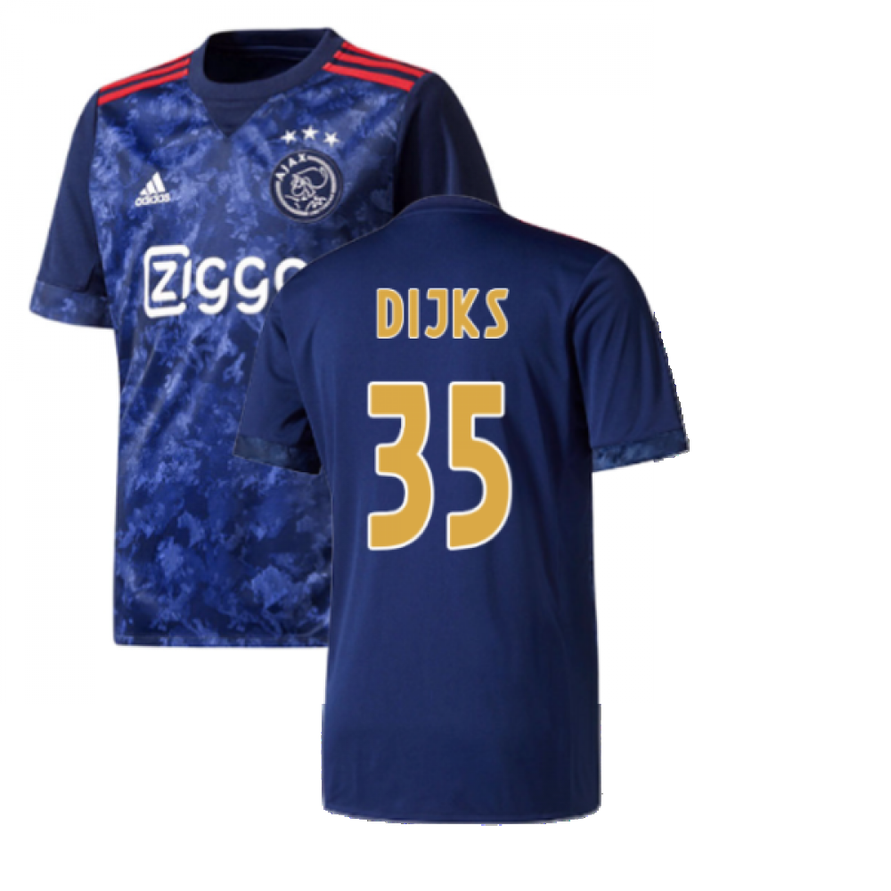Ajax 2017-18 Away Shirt ((Excellent) S) (Dijks 35)